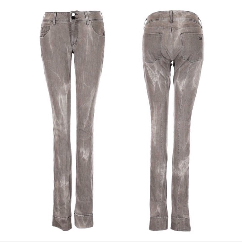 Habitual Abbey Uked Up Acid Wash Artsy Gray Super Skinny Stretchy Jeans Size 27